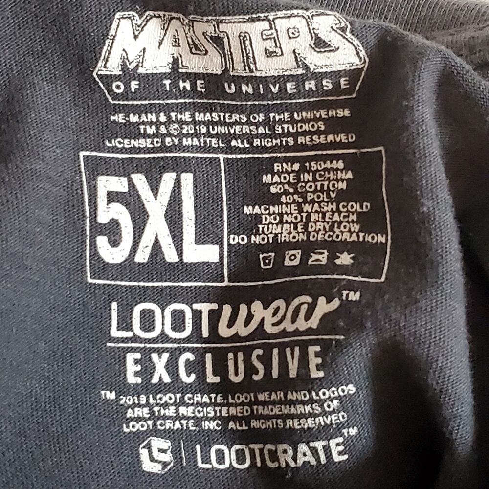 He-Man Masters of The Universe Grayskull Crest T-Shirt 5XL - Picture 6 of 7